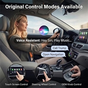 4223M 4-in-1 Wireless CarPlay & Android Auto Adapter - AirPlay/Miracast - Black