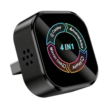 4223M 4-in-1 Wireless CarPlay / Android Auto Adapter - AirPlay/Miracast - Black