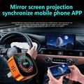 4223M 4-in-1 Wireless CarPlay & Android Auto Adapter - AirPlay/Miracast - Orange