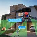 4G Solar Powered 3-Lens PTZ Security Camera with Smart Alarm System