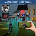 4G Solar Powered 3-Lens PTZ Security Camera with Smart Alarm System