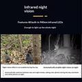 4K 30MP Infrared Trail Camera with Night Vision - IP65 - Camouflage