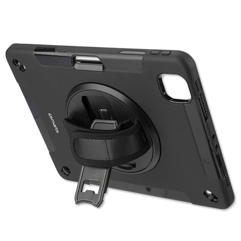 4smarts iPad Pro 11 (2020) Grip Cover with Hand Strap Black