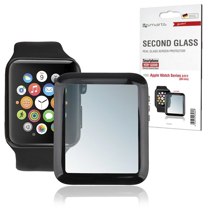 4smarts Second Glass Apple Watch Series 2 pcs x Apple Watch Serial 1 2 3 Glass