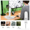 50X-1000X WiFi Digital Microscope with Stand - White