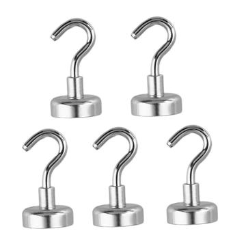 Heavy Duty Magnetic Hooks for Kitchen - 5Pcs.