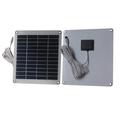 5W 12V USB-C Solar Panel Charger for Security Cameras/CCTV