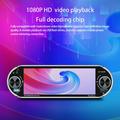 6.9" Single DIN Car Stereo with Wireless CarPlay & Android Auto - Black