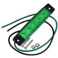 6-LED Waterproof Side Marker Light for 12V/24V Boat, Trailer, Truck, RV