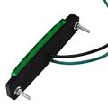 6-LED Waterproof Side Marker Light for 12V/24V Boat, Trailer, Truck, RV - Green