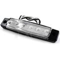 6-LED Waterproof Side Marker Light for 12V/24V Boat, Trailer, Truck, RV - White