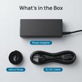 65W Power Adapter for HP Laptop - 19.5V/3.33A, 1.2m Cable - Black
