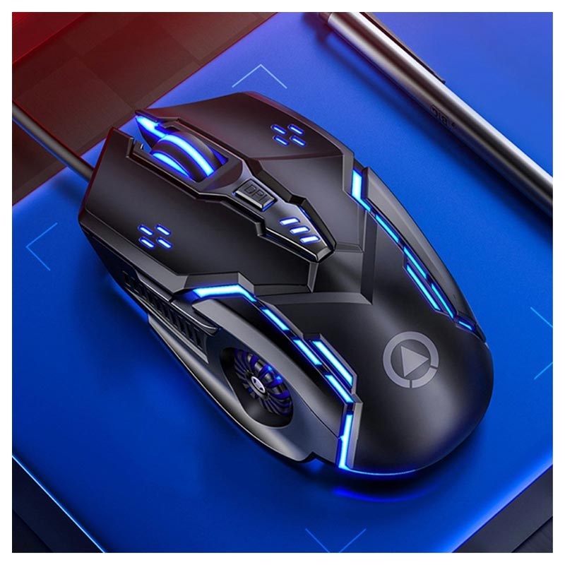 6D 4Speed DPI RGB Gaming Mouse G5 Black