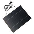 6W Solar Panel Charger with Type-C Connector for Security Camera