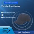 70-LED Red/Blue Light Therapy Hair Cap with Vibrating Massage