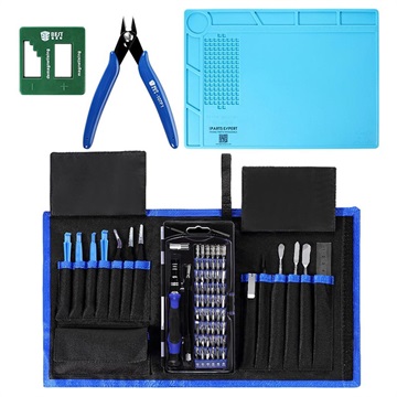 78-in-1 Professional Electronics Repair Tool Kit with Repair Mat