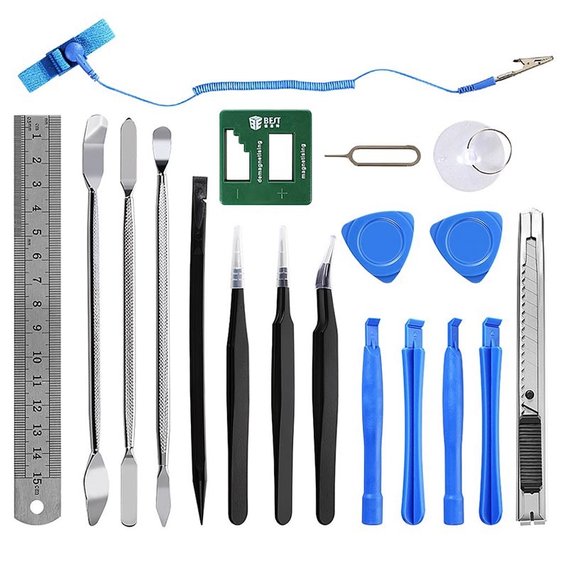 78in1 Professional Electronics Repair Tool Kit with Repair Mat