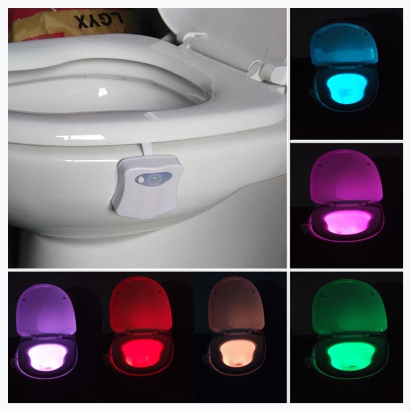 Toilet Motion Light LED Toilet Motion Sensor Night Light Toilet