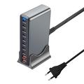 800W GaN Desktop Multi-Port Fast Charger with Stand