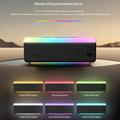 8830 Digital Alarm Clock with RGB Night Light - White
