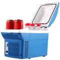 8L Portable Mini Fridge - Cooling/Heating - 12V Car, 220V Home Use - Blue