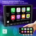 9001W 9" In-Cell Car Stereo - Wireless CarPlay, Android Auto, Bluetooth 5.2, WiFi 6 - Black