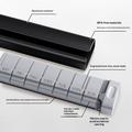 A-174 Aluminium Alloy 7-Day Pill Organizer - Black