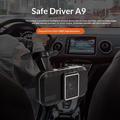 A09 Driver Fatigue Monitoring System / AI Car Camera with Alerts - Black