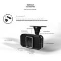 A09 Driver Fatigue Monitoring System / AI Car Camera with Alerts - Black