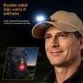 A1 5W Mini LED Flashlight - 580lm, IP66, USB-C, Magnetic Clip - Black