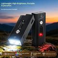 A1 5W Mini LED Flashlight - 580lm, IP66, USB-C, Magnetic Clip - Black