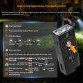 A1 5W Mini LED Flashlight - 580lm, IP66, USB-C, Magnetic Clip - Black