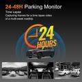 A10 Dual Dash Cam - 4K/2K, GPS, ADAS, WiFi, Parking Monitor - Black