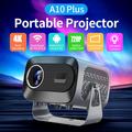 A10 Plus Portable Android Smart Projector with 4K Decoding - Black