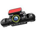 A35 1080P Full HD WiFi 4-Channel Dash Cam - Black