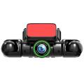 A35 1080P Full HD WiFi 4-Channel Dash Cam - Black
