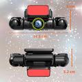 A35 1080P Full HD WiFi 4-Channel Dash Cam - Black