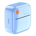 A35 Bluetooth Thermal Mini Printer with Paper - Blue