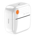 A35 Bluetooth Thermal Mini Printer with Paper - White