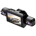 A36 4-Channel Dash Camera - 1080P, WiFi, 3" IPS Screen, Night Recording - Black