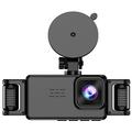 A52 5-Channel 2K WiFi Dash Cam with Parking Monitor, Night Vision - Black