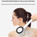 A8 Electric Shower Brush with 5 Heads, LED Display - White