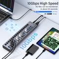 ACASIS HS-716 16-Port USB 3.2 Hub - 10Gbps - EU Plug