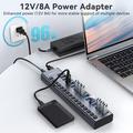 ACASIS HS-716 16-Port USB 3.2 Hub - 10Gbps - EU Plug
