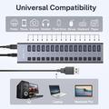 ACASIS HS-716 16-Port USB 3.2 Hub - 10Gbps - EU Plug