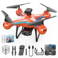 Drone with HD Dual Camera and Remote Control AE11 - Orange