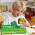AI-D2 2.4" AI Smart Voice Kids Camera with Thermal Printer - Green