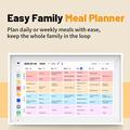 AI Smart Family Organizer with 10" Touchscreen - White