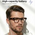 AI Smart Glasses with 13MP Sony Camera - Brown / Clear