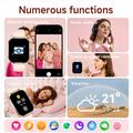 AK108 1.82" Women Smartwatch with Rhinestone Strap - Rose Gold